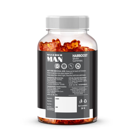 Hair Boost Biotin Gummies